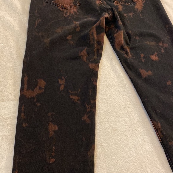 DKNY Black Bleached Slim Straight Jeans - 40 x 34 - Picture 11 of 14